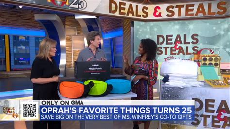 You can score big savings on products from brands such as Bombas, Daniela Swaebe and more. . Deals and steals on gma today